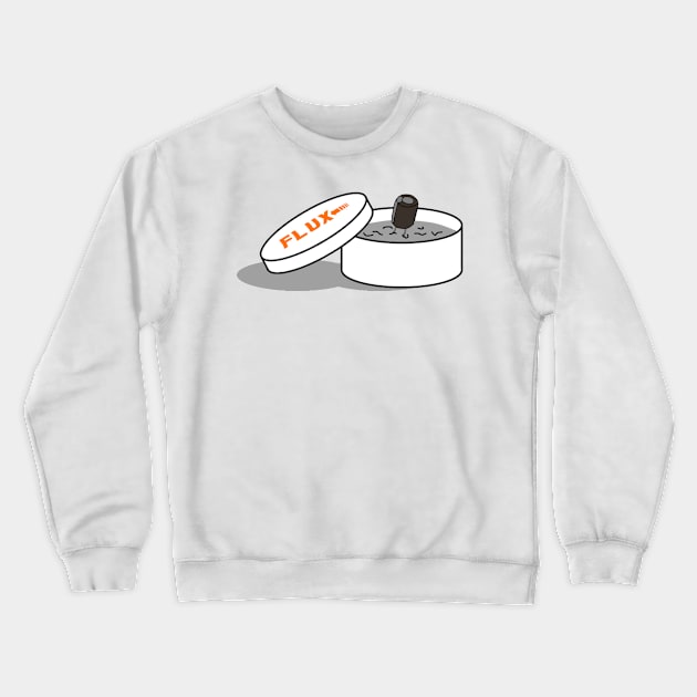 Flux Capacitor Crewneck Sweatshirt by slvrhwks